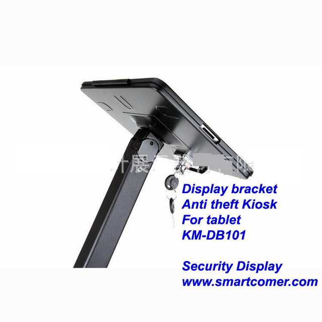 COMER advertising equipment anti-theft stands for tablet ipad in shop, hotels, restaurant