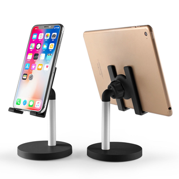 COMER 40 degree adjustable newest product rotatable desktop metal allumunum alloy mobile phone stand with manufacture price