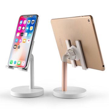 COMER 40 degree adjustable newest product rotatable desktop metal allumunum alloy mobile phone stand with manufacture price