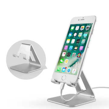 COMER Aluminum Phone Holder Desktop Cell Phone Stand Universal Premium Metal holder For iPhone 7 Plus iPad Samsung galaxy