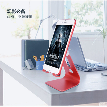 COMER Universal Aluminum Metal The Lazy desktop phone holder stands Mobile Phone Stand for iPad and Mobile
